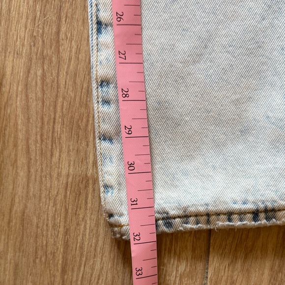 BP Acid wash bleached denim wide leg high waisted jeans - Picture 12 of 16